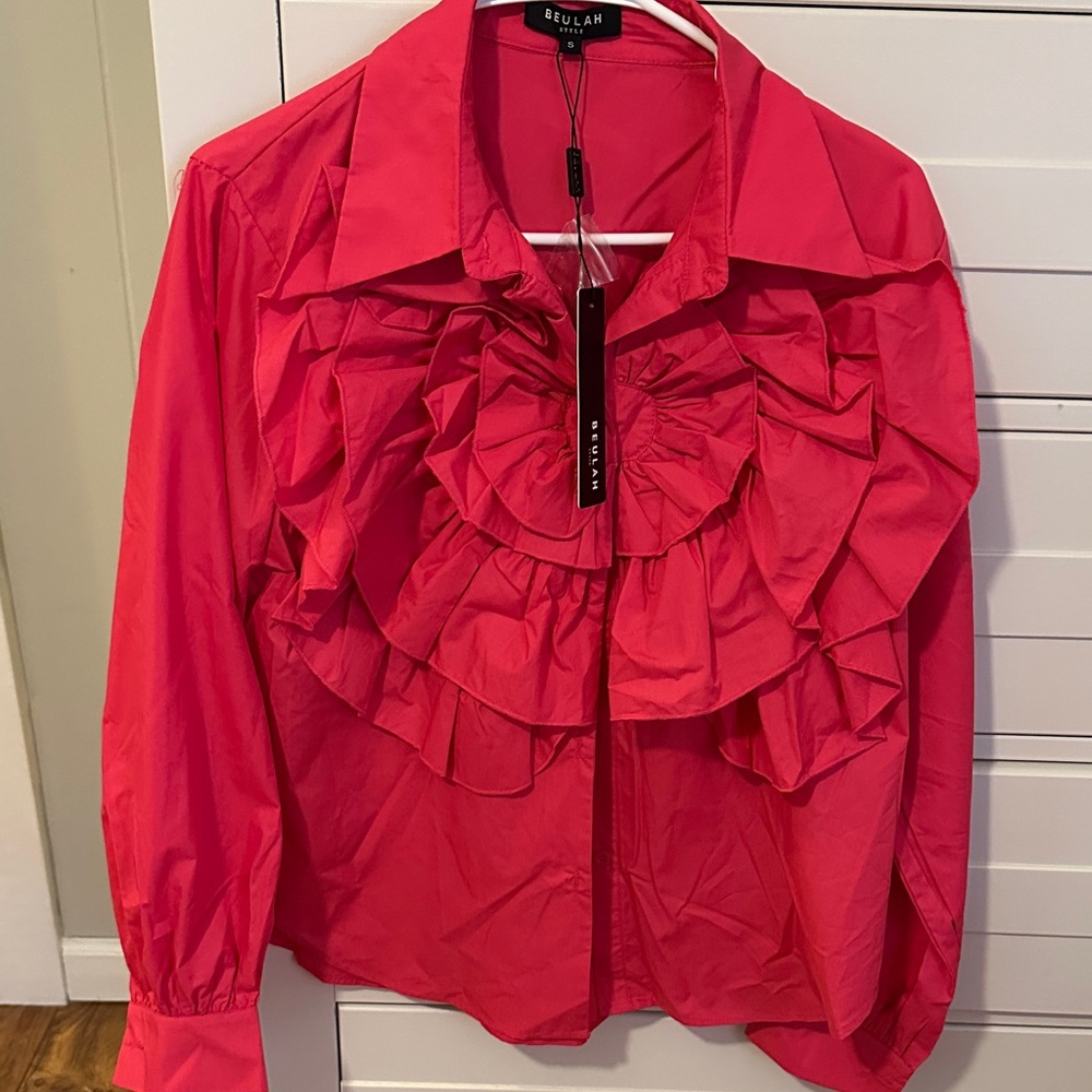 Beulah Ruffled Blouse